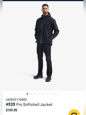Pro Softshell Jacket - Black